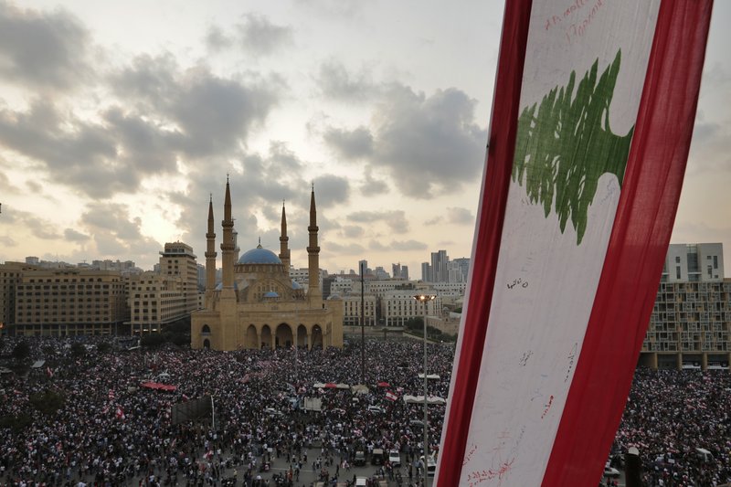 Protest , Lebanon