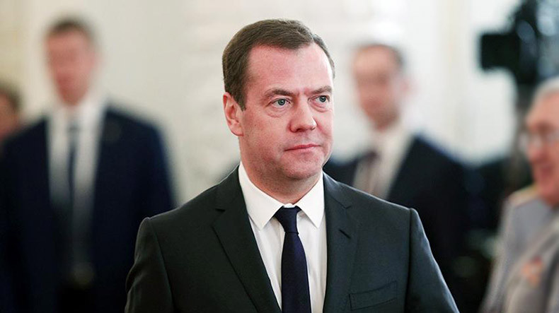 Russian Prime Minister Dmitry Medvedev