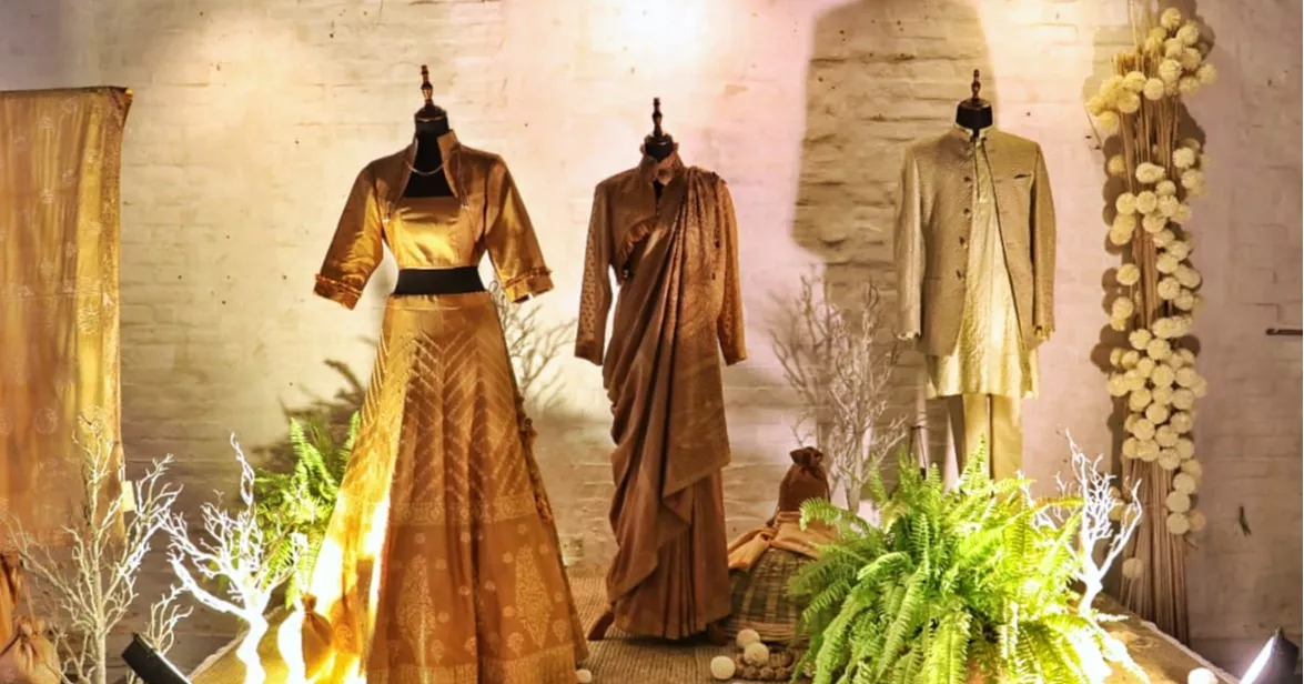 Majestic Silks of Bangladesh Exhibition by Maheen Khan: Fashion in silk gets the heritage touch - Vimarsana News