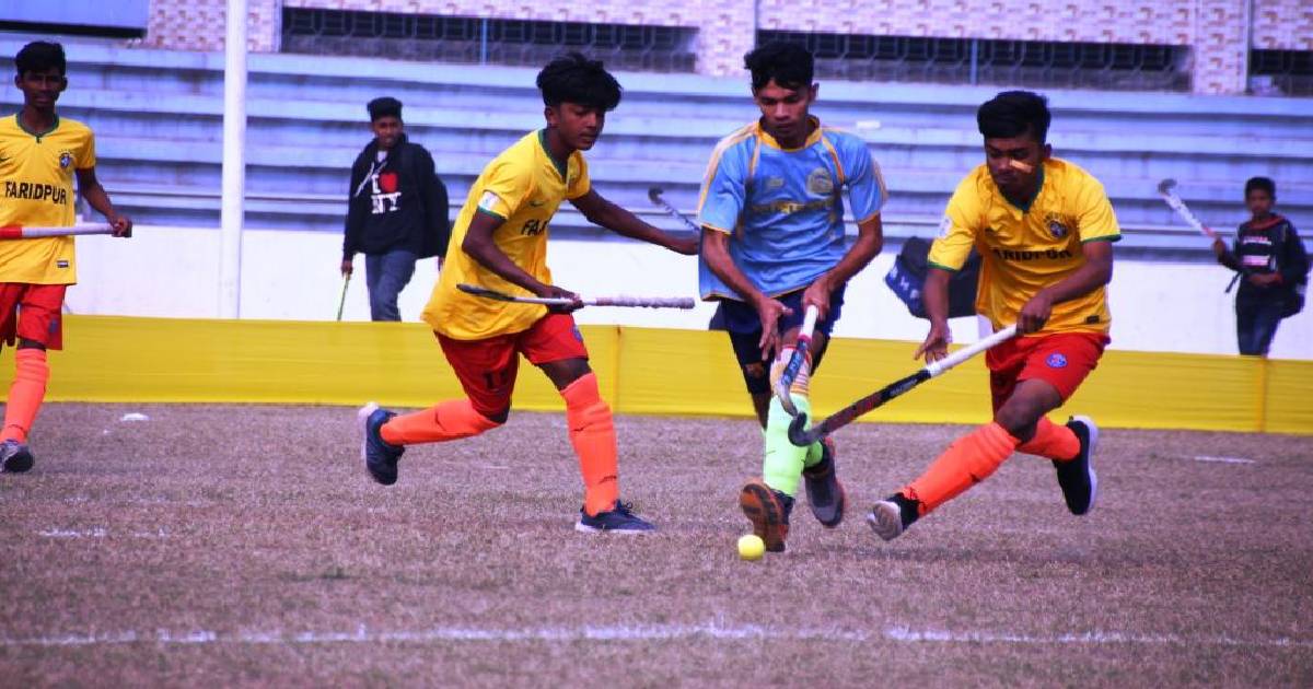 Bangabandhu National School Hockey Tournament’2020 , School Hockey , Hockey , Sports , Patuakhali Jubilee HS , Police Lines High School of Faridpur