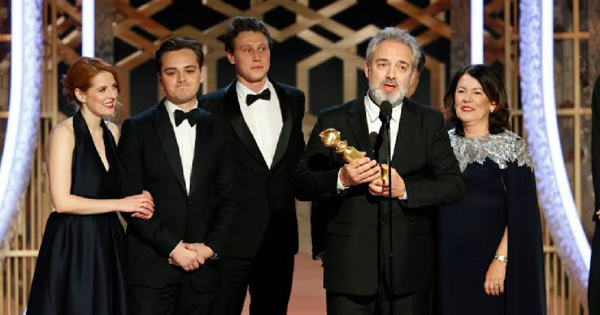 1917," "Once Upon a Time ...in Hollywood , Golden Globes