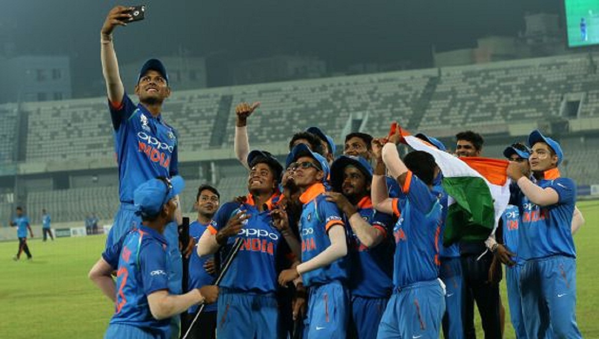 U19 Asia Cup India clinched title outplaying Sri Lanka by 144 runs
