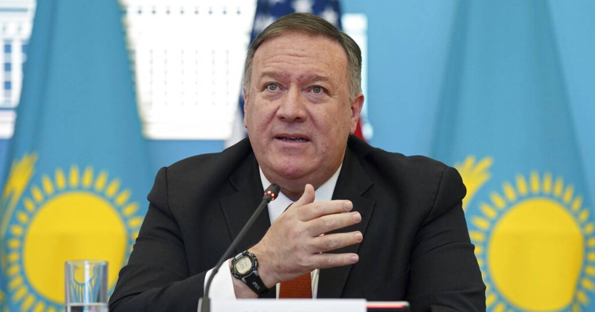 Pompeo , Kazakhstan , China , China's growing reach , US Secretary of State Mike Pompeo