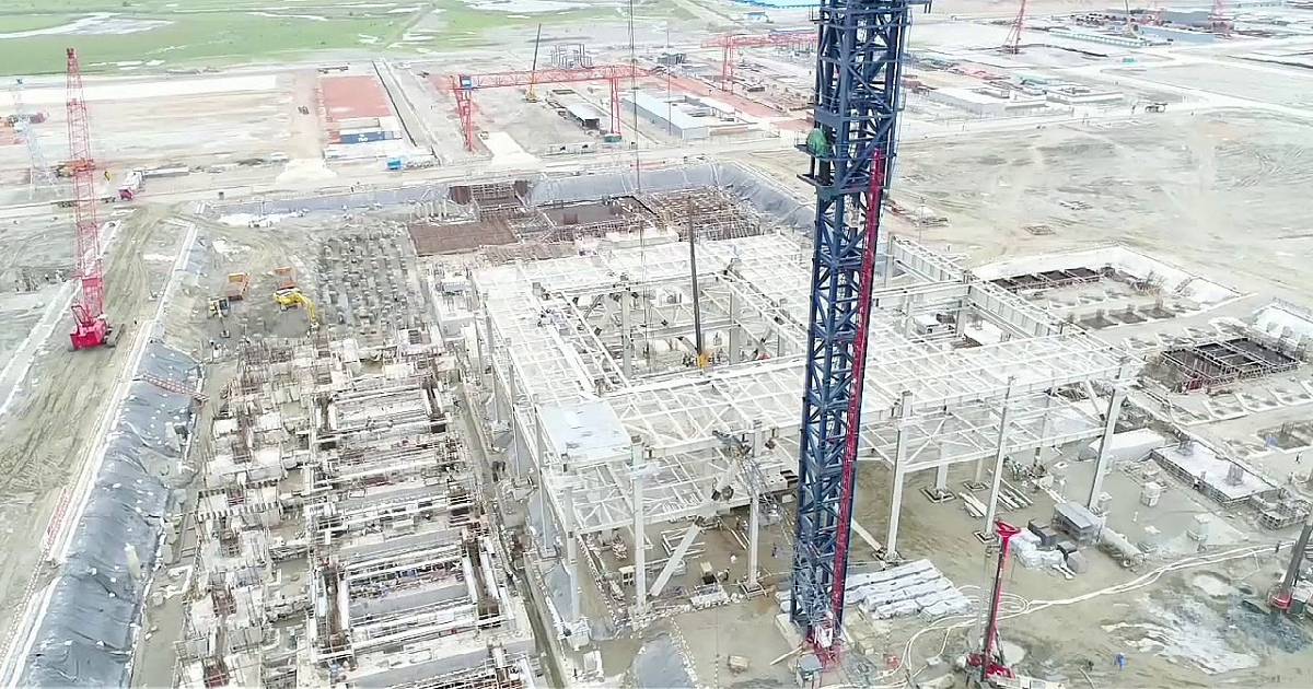 Payra–Gopalganj power transmission , 1200 MW Payra coal-fired Power Plant , 400 kV Payra–Gopalganj power transmission