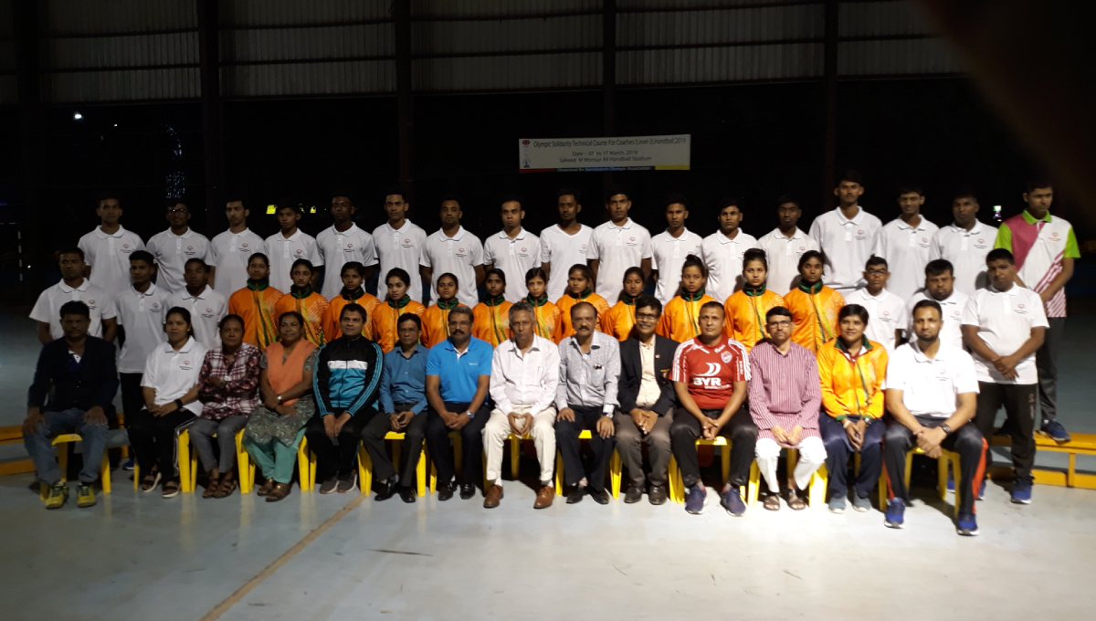 Special Olympics Handball Bangladesh Women’s team earn gold medal