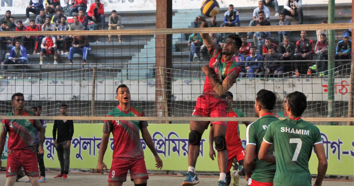 Premier Volleyball , BGB , Police , Bangabandhu Popular Life Insurance , 21st Premier Division Volleyball League