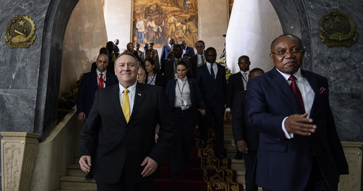 World , Pompeo , Africa visit praises Angola