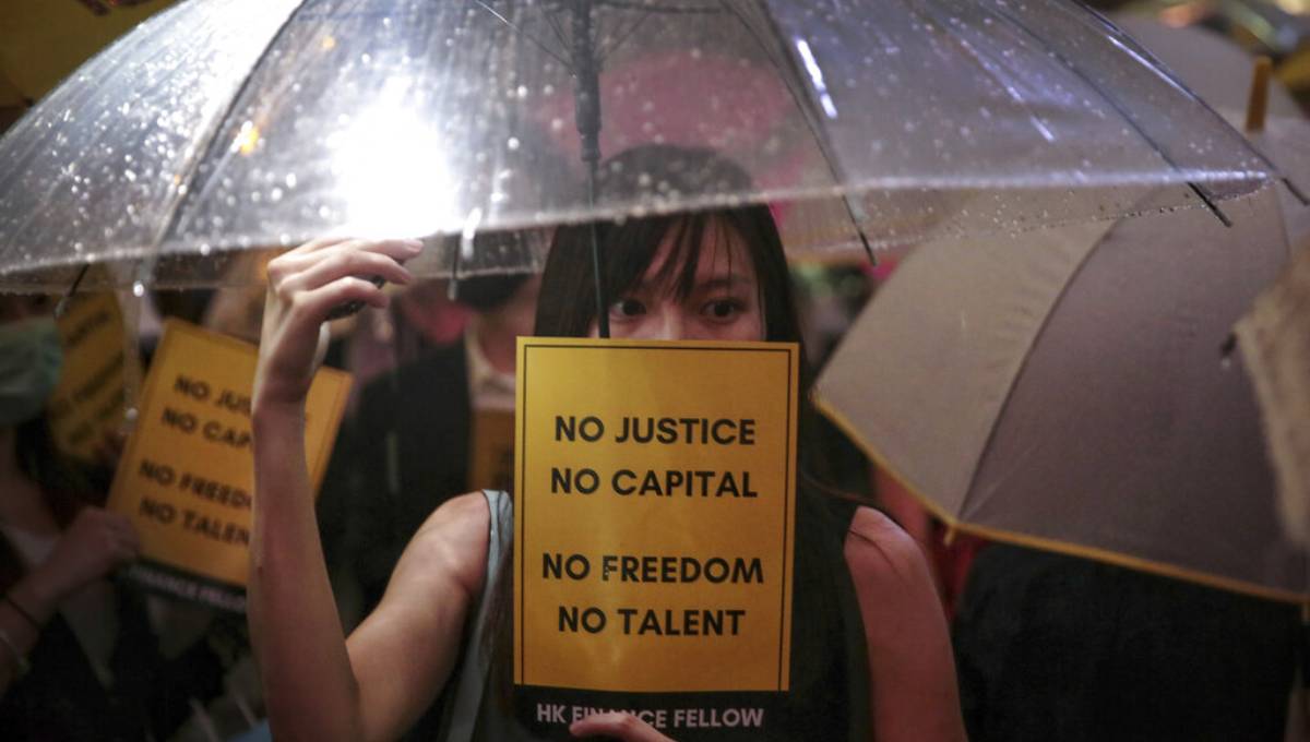 USA , Protest , Hong Kong