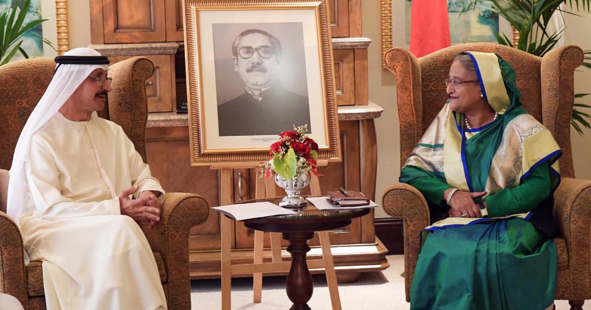 Energy and Mineral Division , Emirates National Oil Company , DP World , Abu Dhabi , UAE , Foreign Minister Dr AK Abdul Momen , Prime Minister Sheikh Hasina , Bangladesh
