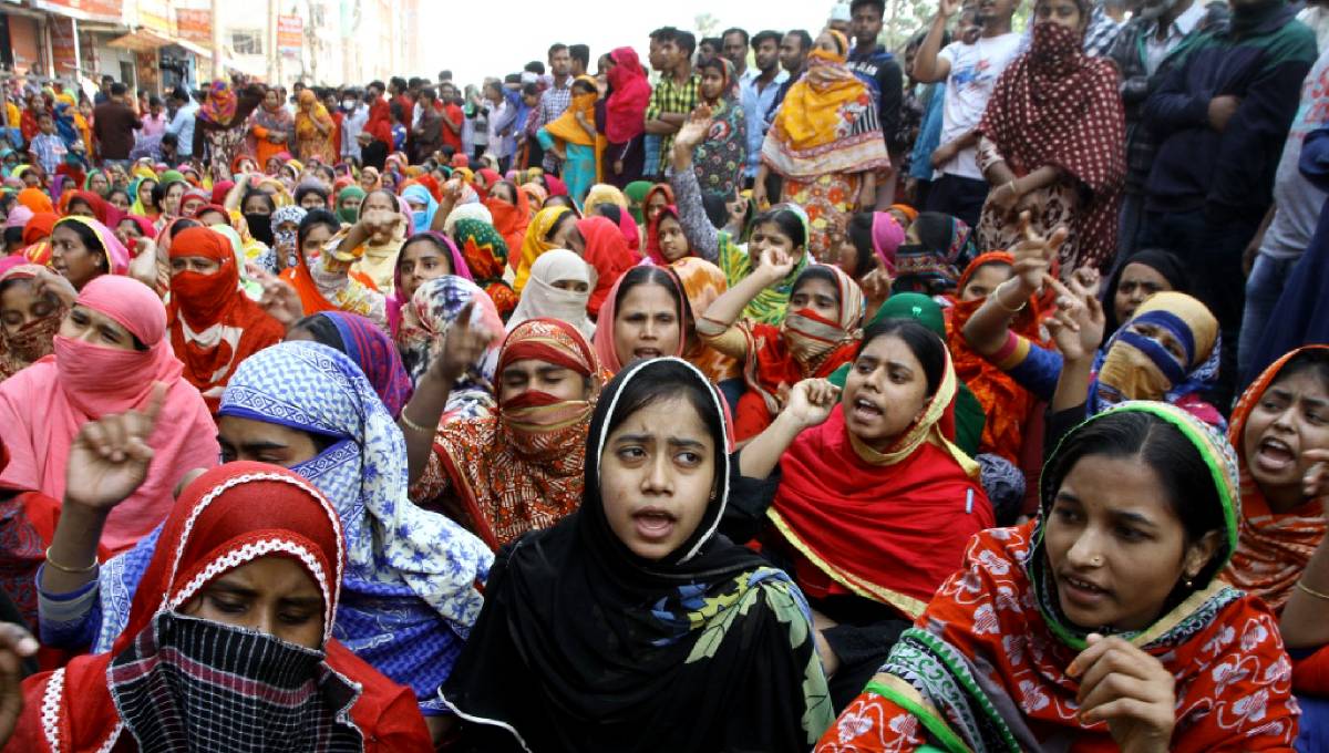 RMG , Protest