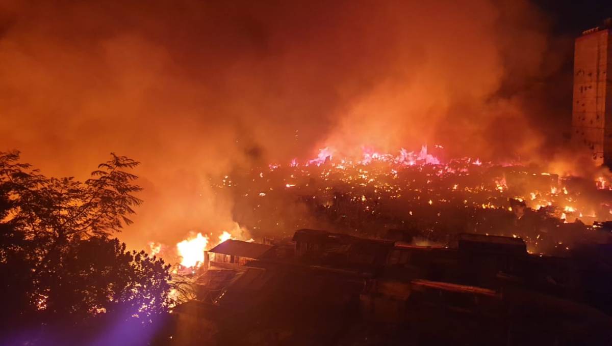 Dhaka , Fire